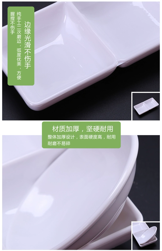 Trung Quốc bộ đồ ăn melamine bát melamine trắng bát nhựa Nhà hàng bát cơm bát bát đường Nhà máy trực tiếp