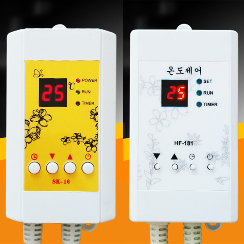 South Korea imported silent thermostat single control electric heating film electric heating board electric kang tatami high power digital display