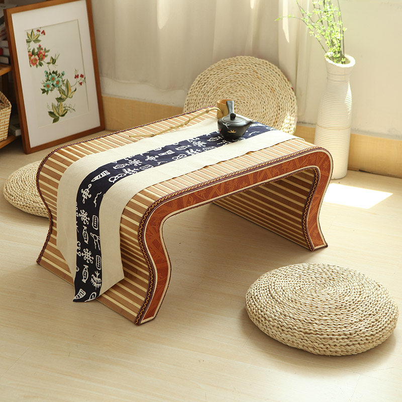 Chinese style table Chinese bamboo tatami bay window coffee table kindergarten desks and chairs calligraphy tea ceremony Go low table