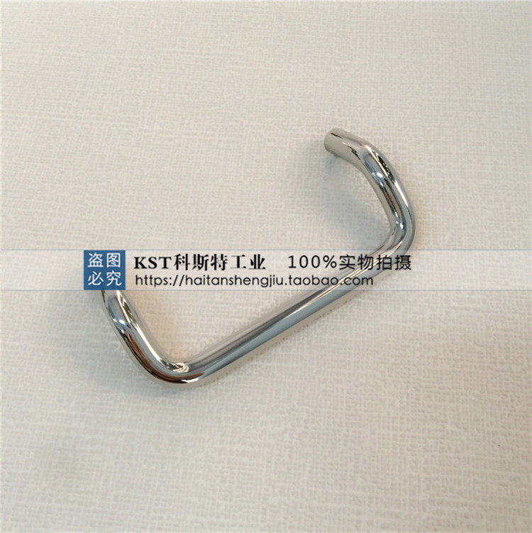 304 stainless steel round bar corner type double-folding handle industrial equipment handle UHFN100