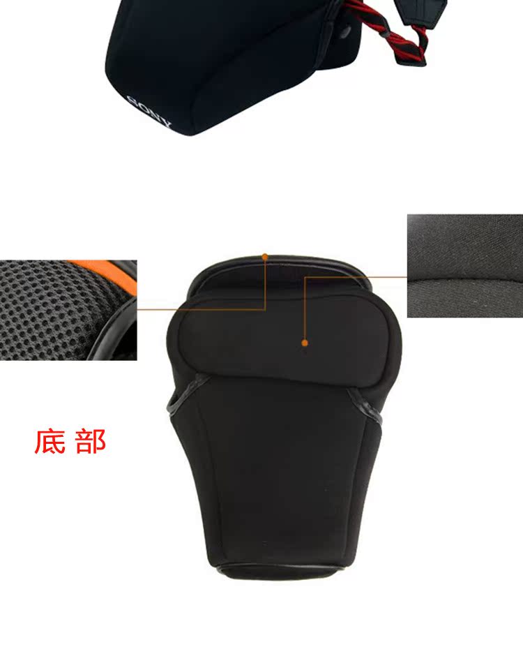 A7II III Sony túi máy ảnh RX10 M3 M4 túi bể HX300 HX400 bảo vệ tay áo A9 A7R3 - Phụ kiện máy ảnh kỹ thuật số balo máy ảnh chống nước