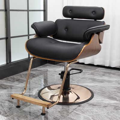 Hair salon chair lift hair straightening chair Hair salon special hair cutting chair High-end hair stool net red hot dyeing seat