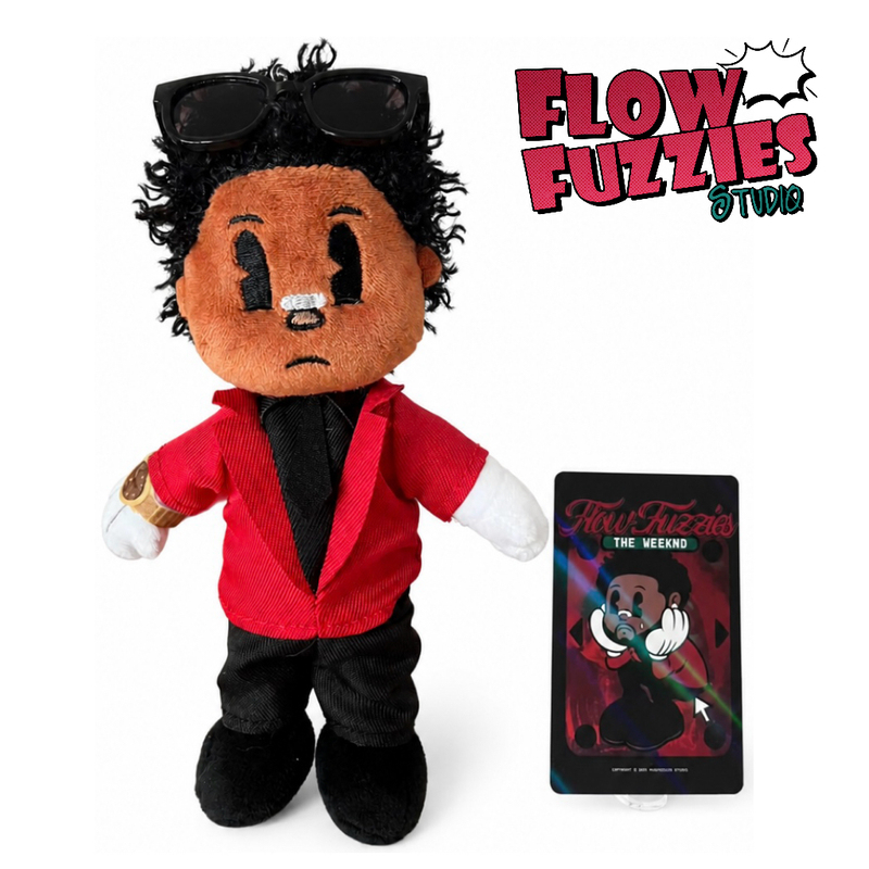 [in Stock!] Flowfuzzies Studio Original Trendy Cartoon Doll Pendant - the Weeknd