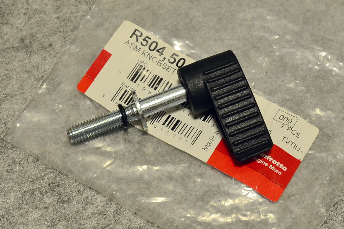 manfrotto Manfutu R504 50 handle locked screws