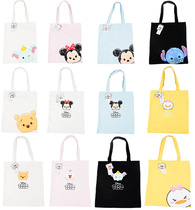 Cartoon shoulder bag canvas bag large capacity canvas bag bag handbag bag baby baby out bag mommy bag