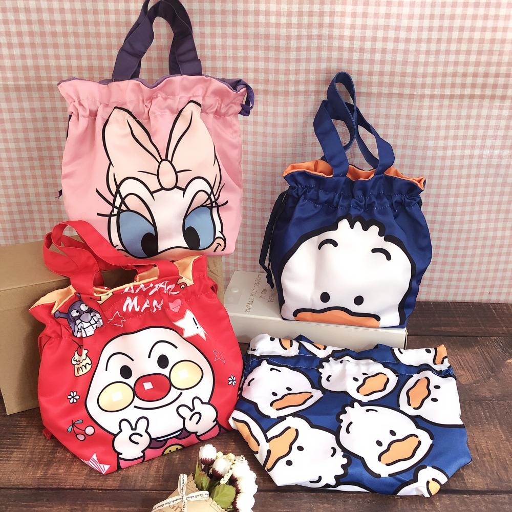 Anpanman Bento Lunch Box Bag Bundle Bag Bag Handy Rice Bag Bottle Bag Cartoon Japanese Cute