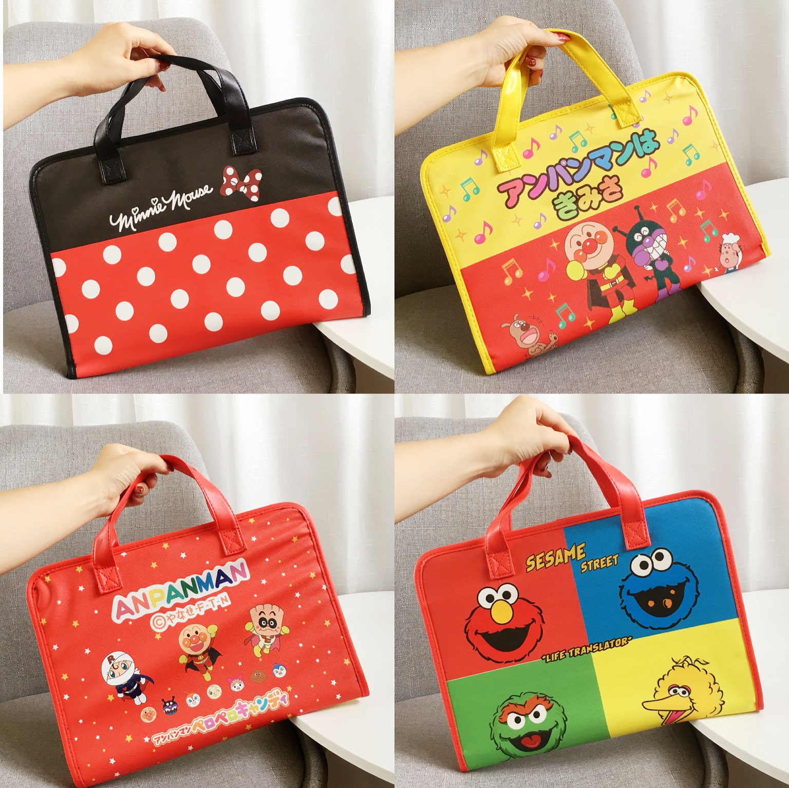 Step up mother and son handbag handbag medical history This birth certificate Milk Bag Vaccine Benka Bag can put A4 paper