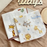 Олень + жираф 2 маленькие квадратные шарфы