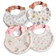 ແບບເກົາຫຼີ ins style pure cotton gauze baby saliva napkin baby bib princess style lace salva pocket