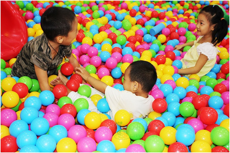 Ocean ball manufacturer children's wave ball toy ball environmental protection thickened baby indoor ball pool game house color ball