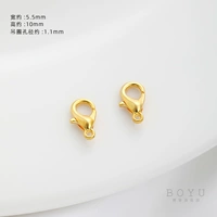 18K Real Gold 301 Lobster Buckle 10