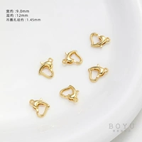 9x12 мм 14 тыс. Сумка золотая пряжка в форме сердца 1