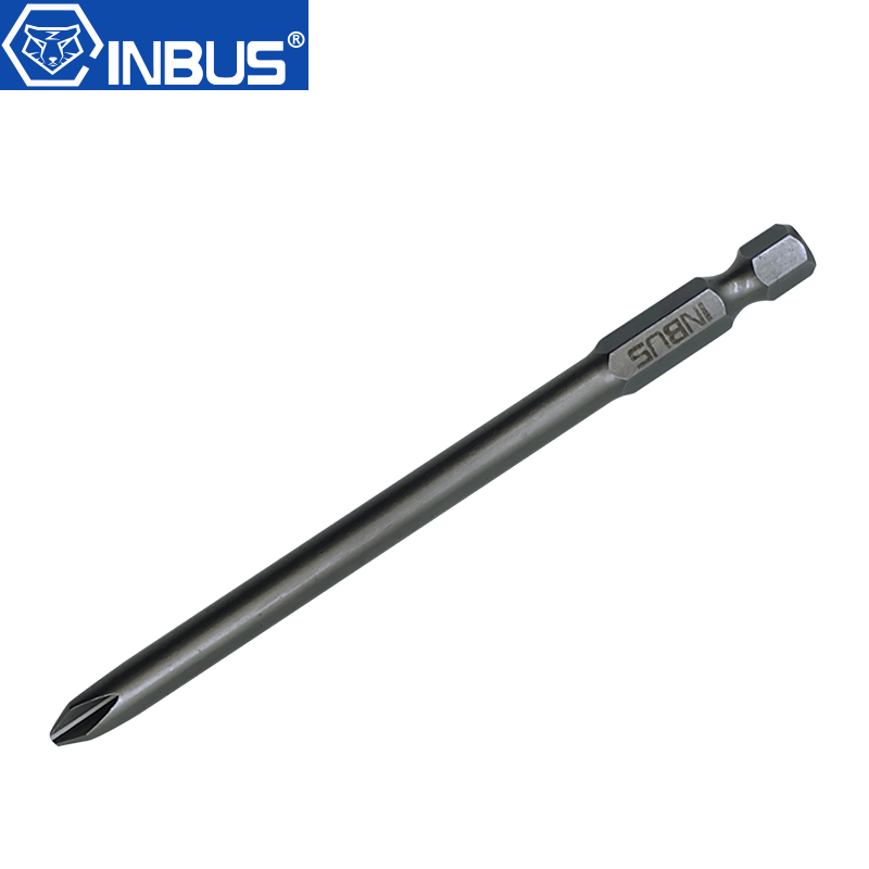 INBUS screwdriver batch head cross-batch head PH0 PH0 PH1 PH2 double head magnetic industrial grade group head