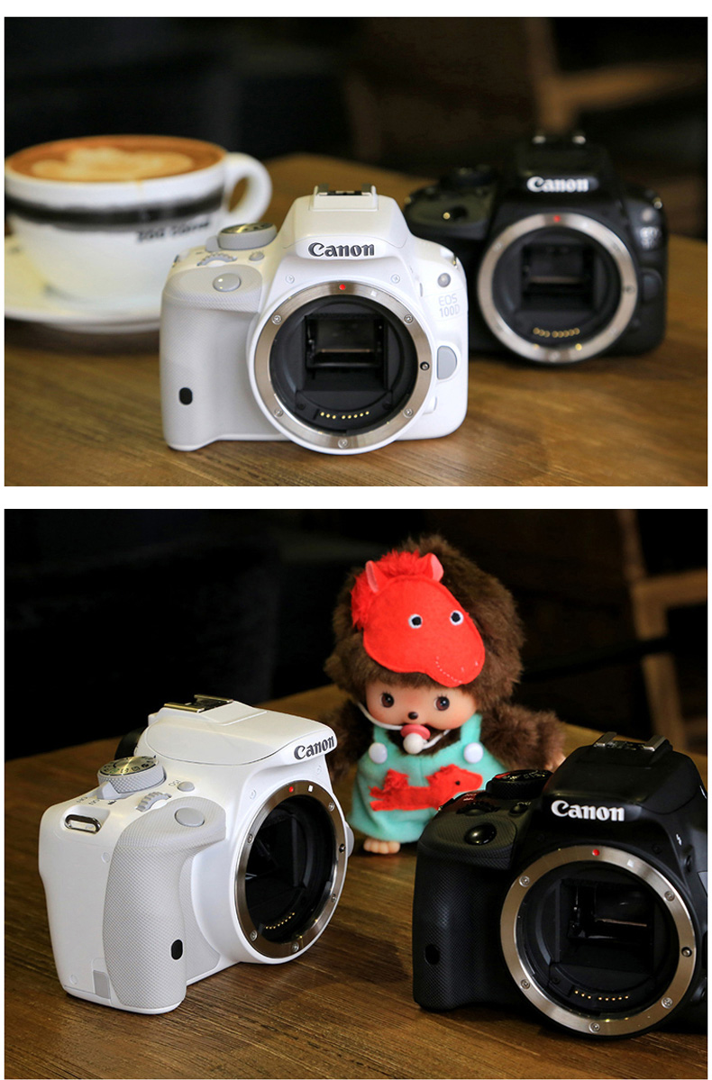 Máy thế hệ Canon EOS 100D / 18-55 III Máy ảnh DSLR chuyên nghiệp Màn hình cảm ứng 3.0 phiên bản Hồng Kông - SLR kỹ thuật số chuyên nghiệp máy chụp hình mini