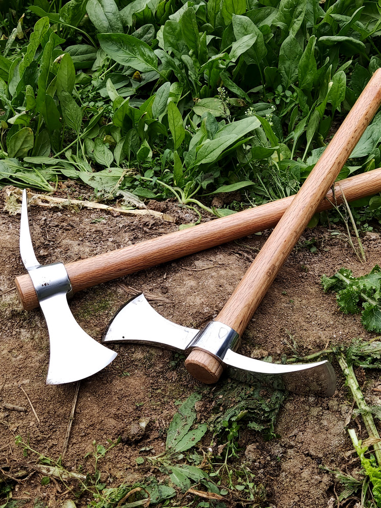 Stainless steel pickaxe axe Portable planer and chopper dual-use small hoe Ripping soil digging stump bonsai tool One-piece quenching ice pickaxe