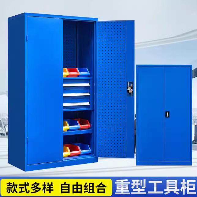 Hardware Heavy Tool Cabinet Safety Workshop With Thickened Iron Sheet File Storage Containing Steam Repair With Drawer Cutter Cabinet-Taobao