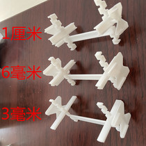 Hollow glass brick partition wall Bathroom square crystal brick large screen entrance background wall locator bracket