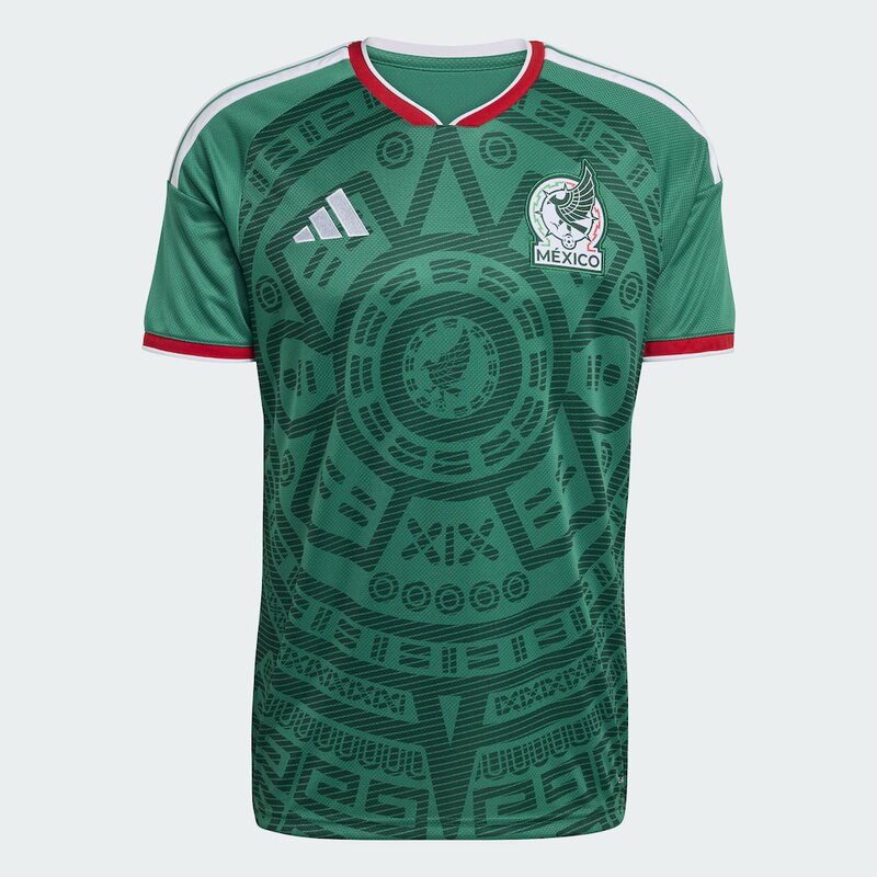 Adidas 2026 Mexico National Team World Cup Jersey Home Fan Edition Quick-Drying Short Sleeve Jl8580 Adidas 2026 Mexico National Team World Cup Jersey Home Fan Edition Quick-Drying Short Sleeve Jl8580