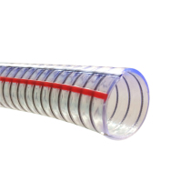 Steel wire pipe PVC transparent pumping oil pipe Explosion-proof pressure-resistant non-toxic antifreeze hose Plastic steel wire pipe water pipe