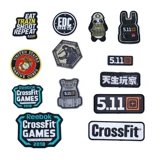 Нарукавная повязка, печать, памятный аксессуар, тактический рюкзак на липучке, с вышивкой