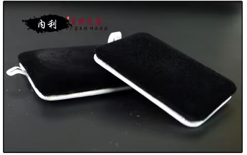 Hữu cơ nhựa acrylic màu đen và trắng hai mặt hộp đồ trang sức ngọc mặt dây chuyền mặt dây chuyền vòng đeo tay hiển thị tấm cơ sở - Vòng đeo tay Cuff đá thạch anh tóc vàng