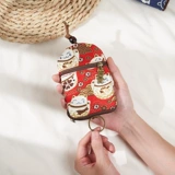 Креативная ключница, маленький мультяшный картхолдер, ключи от машины, защитный чехол, 2 в 1