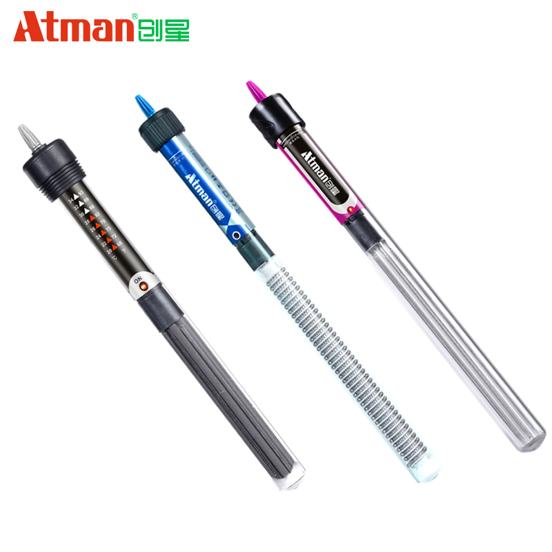 Atman Genesis Star Heating Rod Automatic Thermostatic Explosion Protection Small Turtle Tank Aquarium Heater Fish Tank Heating Stick