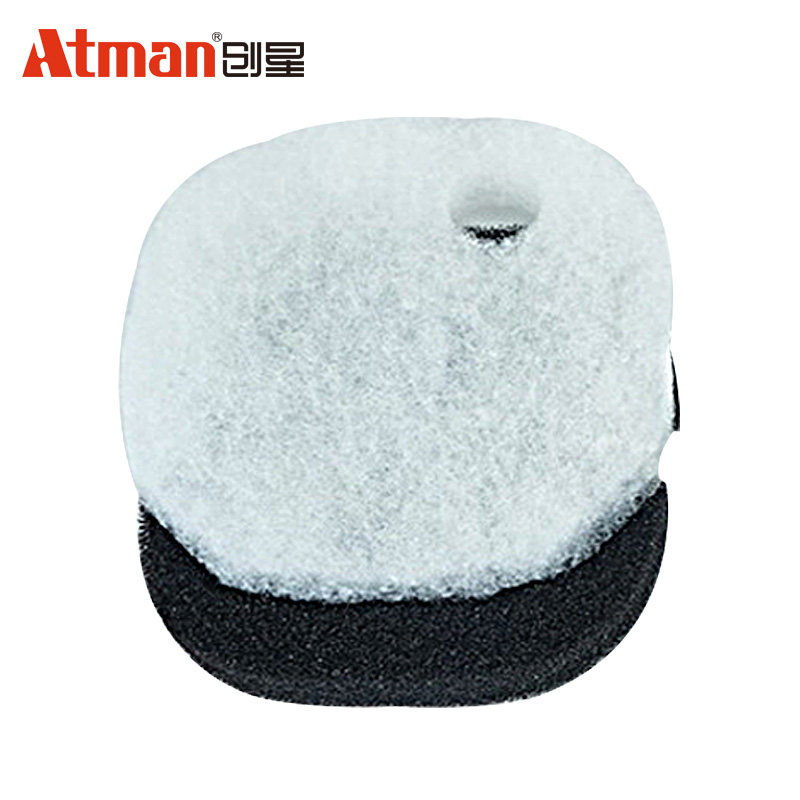 Atman Starfish Tank Filter Material Aquarium Filter Material Density Thickened Biochemical Cotton White Cotton Filter Cotton