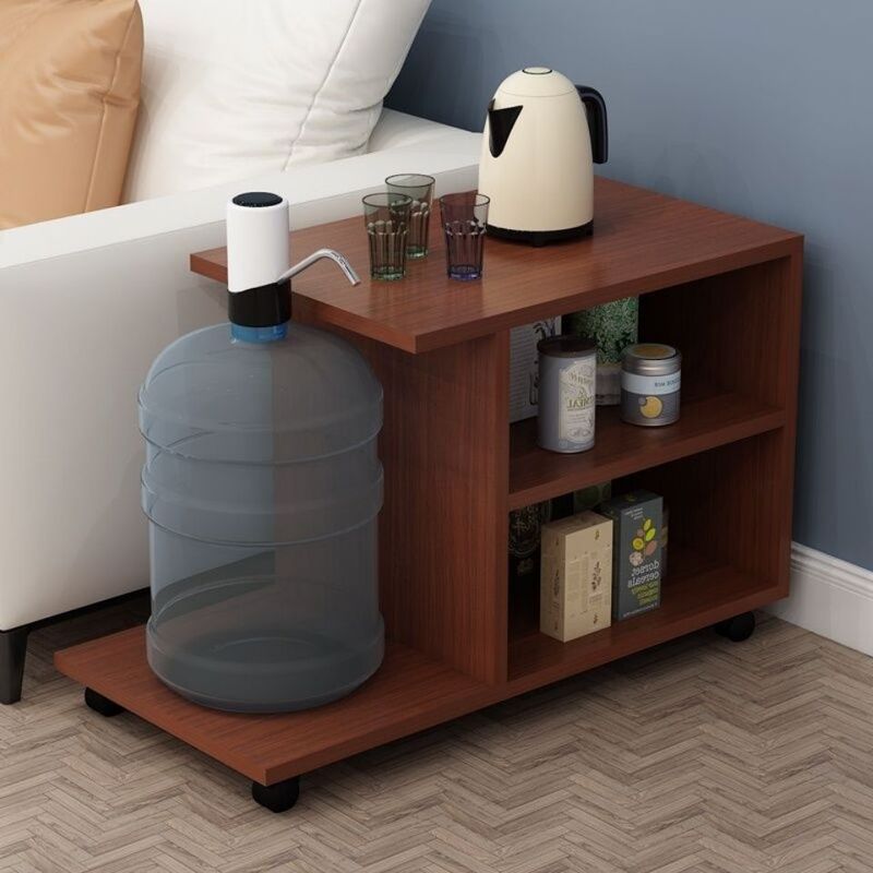 Movable Small Coffee Table, Tea Table, Living Room Small Table, Trendy ins Style Corner Table, Cabinet, Tea Table, Large Bucket Storage Rack