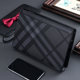 Handbags for men, fashionable brands, men's handbags, large-capacity casual business clutch bags, plaid luxury clutch bags for men
