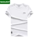 Jeep Shield quầy hàng chính hãng áo thun NIAN JEEP nam ngắn tay áo thun cotton rộng cổ tròn áo polo lacoste