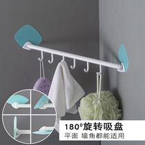 Non-marking viscose men hou gua hook wall corner free free punch 6 even adhesive hook kitchen bathroom wall-mounted pai gou