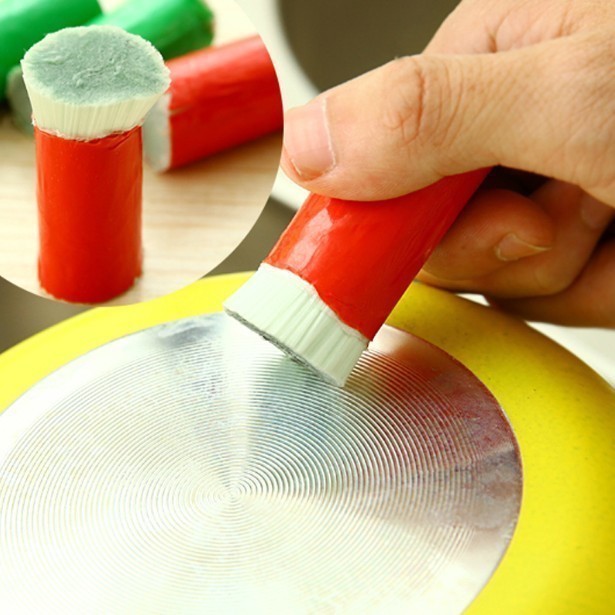 Household kitchen stainless steel decontamination magic stick metal rust removal cleaning wipe pot rust removal pot brush rust removal