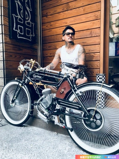 匠工机车摩托在线|1924crafthuman复古动力自行车|骑行|摆件|收藏