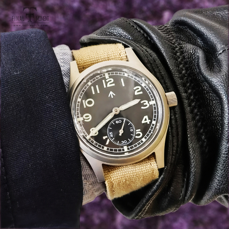 British British Watch 12 Diamond Male Watch Mwc Watch Reengraving Antique Automatic Mechanical Watch Luminous Two War Army Table-Taobao