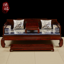 Redwood Luohan bed collapsed African acid branches Indonesian black acid branch Luohan bed sofa bed Ming and Qing Classical