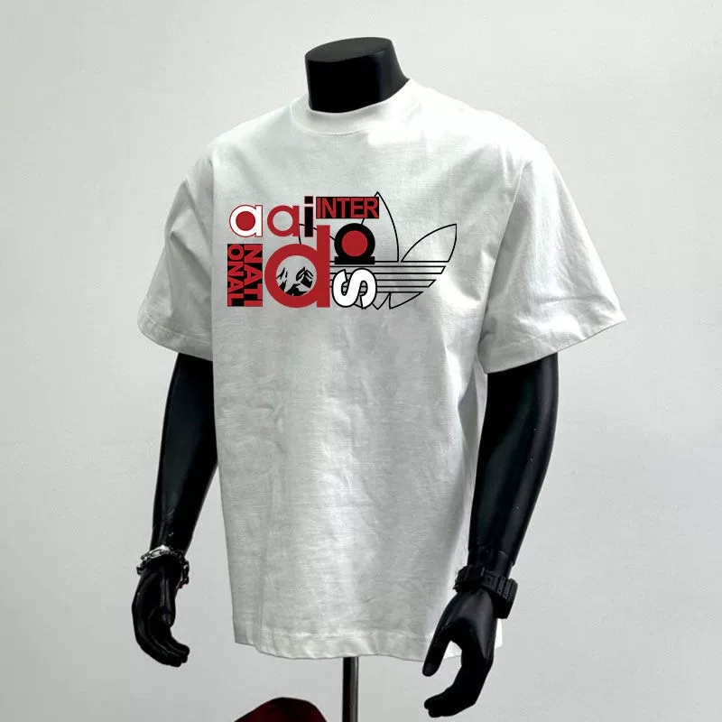 Clearance Sale~ Surplus Foreign Trade Goods, American-Style Oversized Pure Cotton Short-Sleeve T-Shirt, Unisex Casual Top