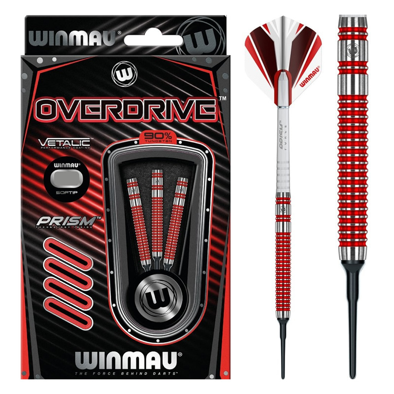 Weimar 90 tungsten Winmau Overdrive soft-pin electronic dart professional match training straight drum 20 gr