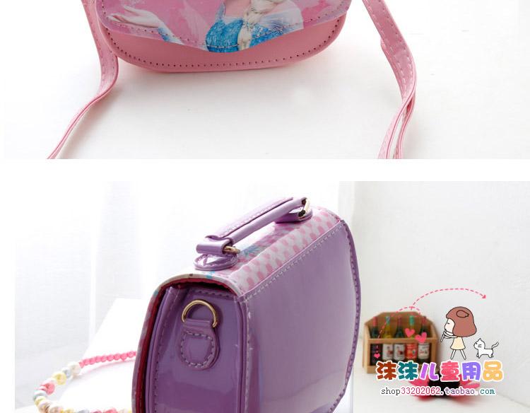 Trẻ em Túi Princess Công chúa dễ thương Aisha chéo chéo Thời trang Baby Girl Gói trẻ em Ice Romance - Túi bé / Ba lô / Hành lý cặp sách cho bé tiểu học