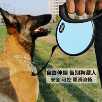 Telescopic traction rope Walking Dogs in dogs Large canine wool Horse dog Depastoral Shepherd 3m 4 m 5 m 5 m telescopic extra-long