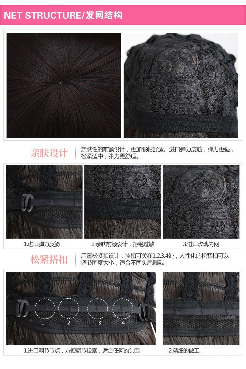 Perruque RMR    tete de poire - Ref 2611478 Image 21