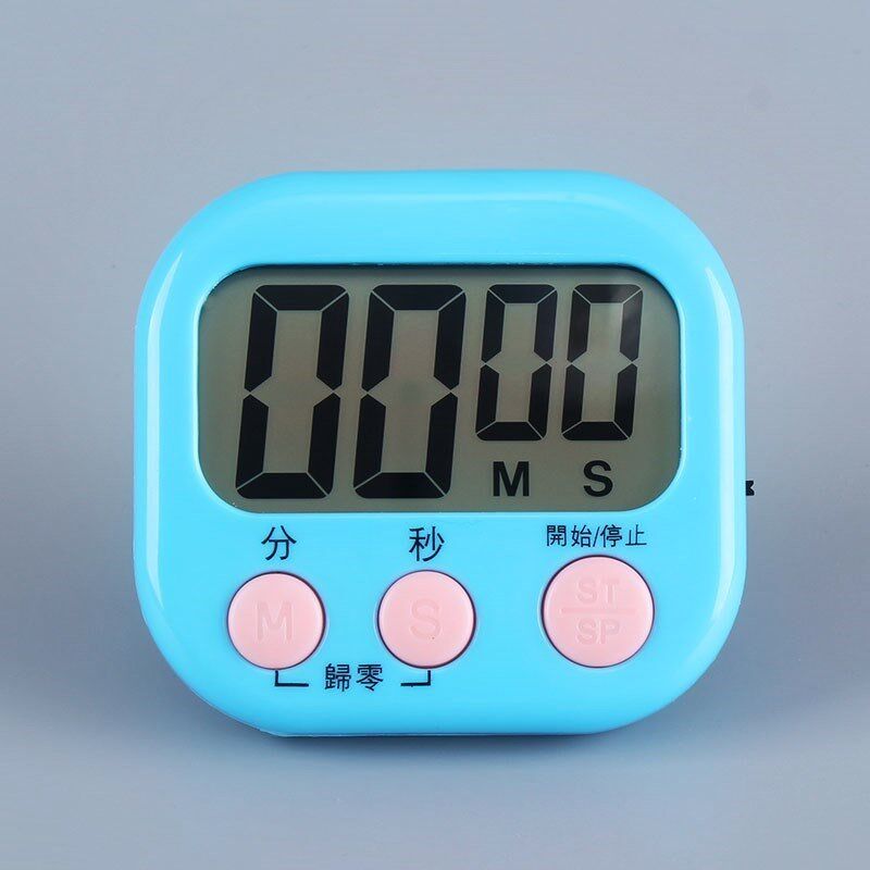 Large screen medical fashion sports reminder watch battery timer track and field countdown can be suspended secondary watch