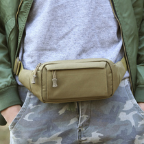 Sports Casual Running Bag Multifunction Mens Cell Phone Bag Carry-on Silver Bag Mini Chest Bag Waterproof Canvas Pocket