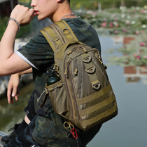Luya Bag Multifunction Diagonal Satchel single shoulder Double shoulder one-piece Rod Bag Waterproof Outdoor Fishing Special Equipped Backpack