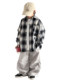 Children's Clothing Boys' Shirts Spring and Autumn 2025 New Autumn Boys' Shirts for Older Children Long-Sleeved Jackets Cool and Trendy
