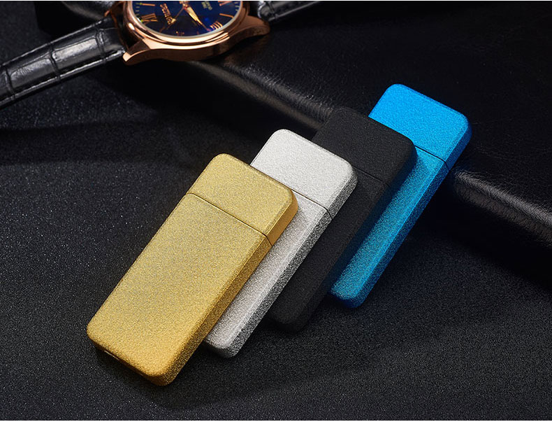 Âm thanh rung cùng với sạc nhẹ sáng gió nam sáng tạo usb điện tử thuốc lá bật lửa tùy chỉnh cá nhân để gửi bạn trai cái bật lửa