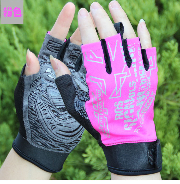 Găng tay đi xe đạp leo núi găng tay nửa ngón tay câu sương đề cập đến xe đạp leo núi đi găng tay chống nắng mùa xuân và mùa hè găng tay nam và nữ găng tay da bò