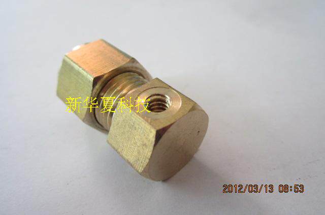 New Huaxia Technology] 6m m 8m humidifiers copper pipe end Double spray seat nozzle Single spray seat