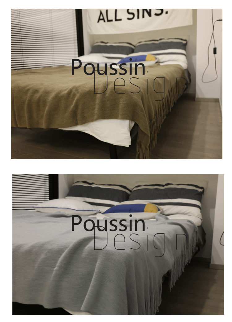 Khăn màu tinh khiết hiện đại giải trí chăn Bắc Âu chăn đan giả cashmere chăn mỏng đầu giường khăn màu rắn nền chăn - Ném / Chăn mền lông cừu cho bé
