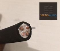 United States V-cap single crystal copper four-core wire vcap power cord bus speaker line Hi-fi audio HiFi import